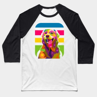 Labrador Pop Art Baseball T-Shirt